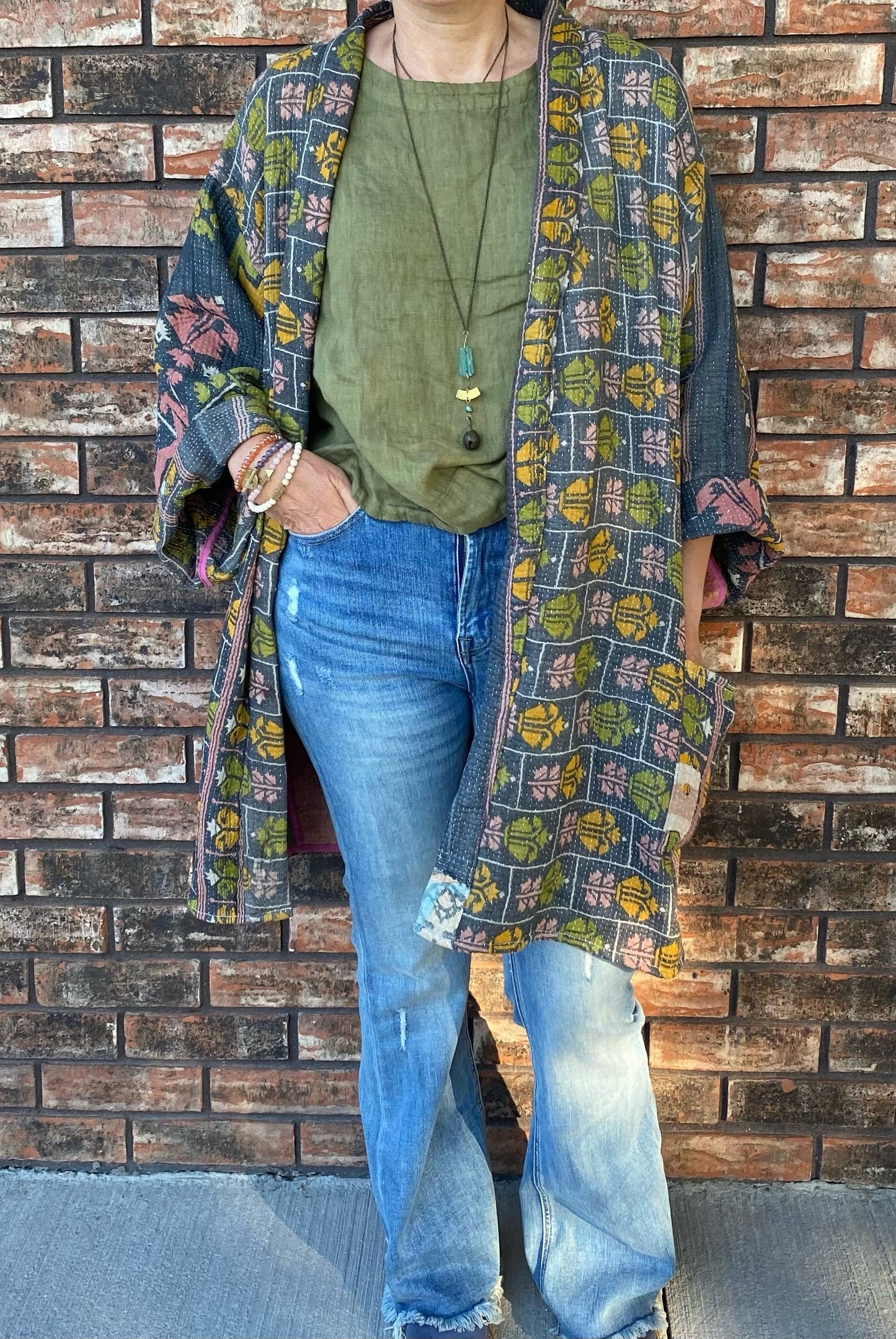 Seeds - Kantha Jacket