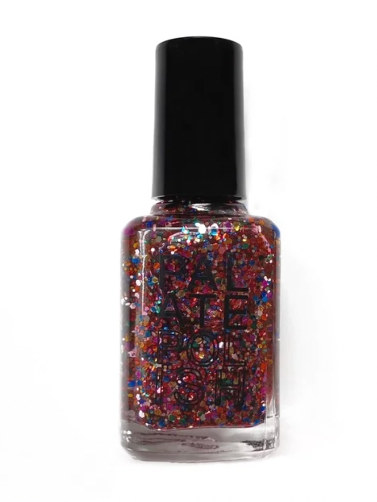 confetti cake nailpolish - Handcrafted non-toxic glitter nail polish by Palate Polish