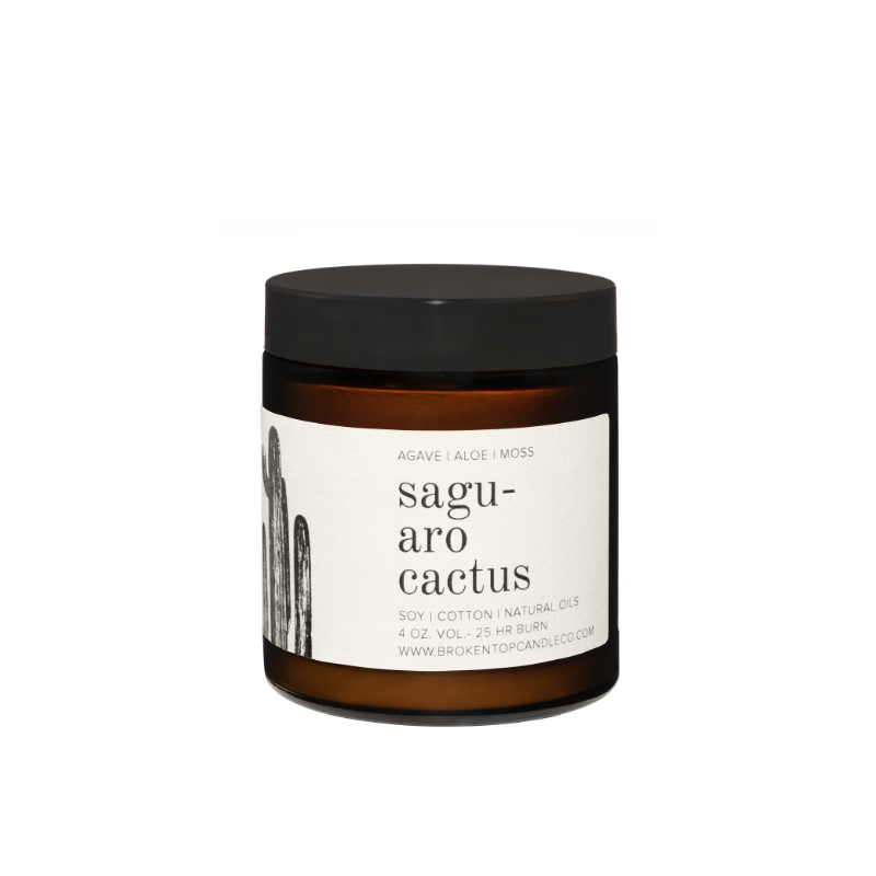 Broken Top Brands - Soy Candle - Saguaro Cactus - 4 oz.