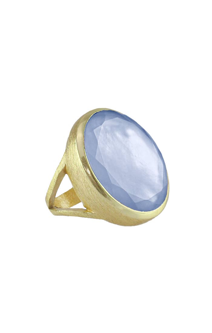 Marcia Moran - Idaho Ring: Aqua / 7