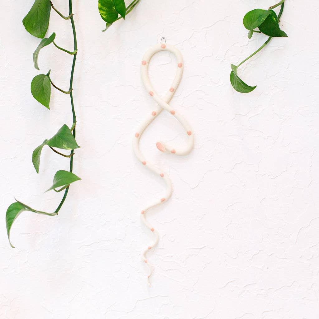 Carter & Rose - Ceramic Wall Snakes: Selma