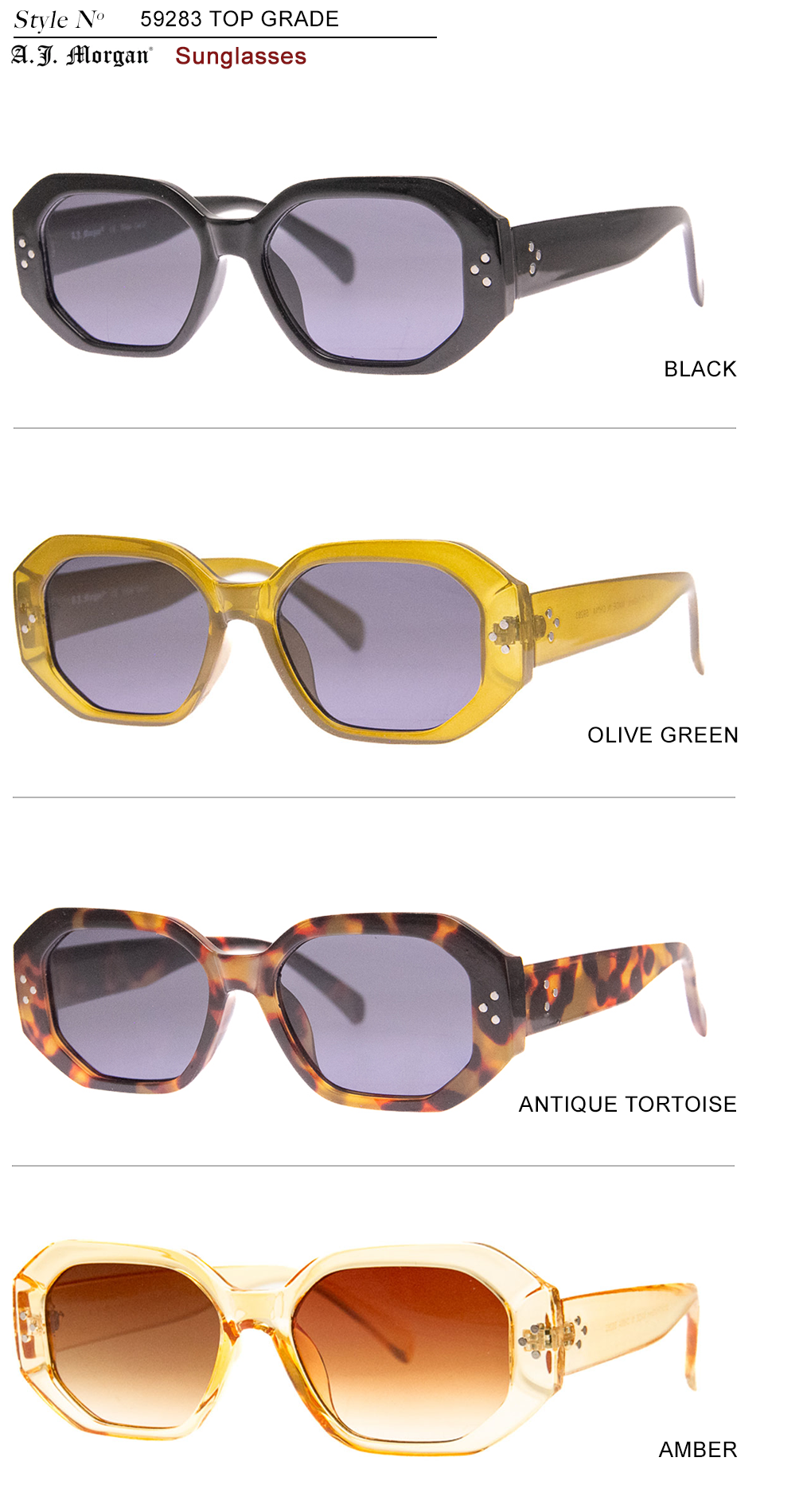 Top Grade - Sunglasses: BLACK
