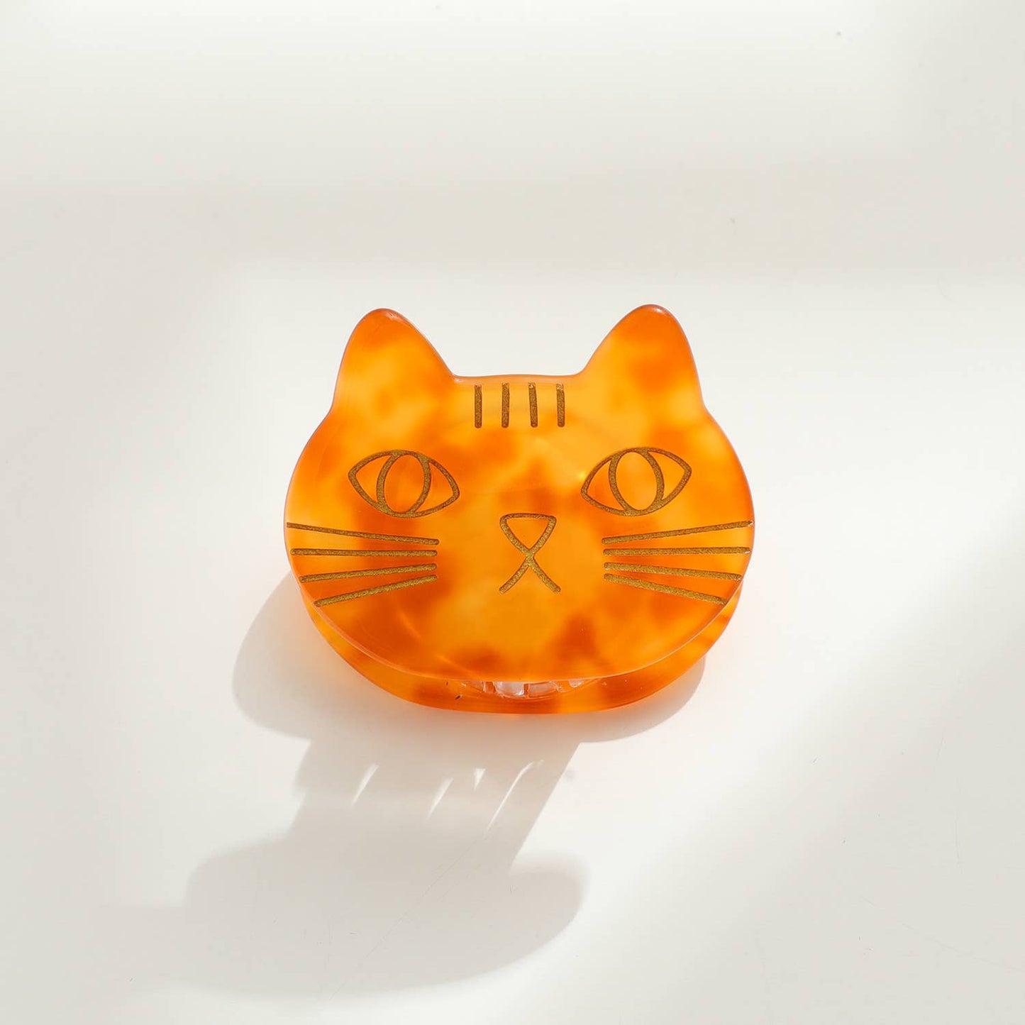 Adorro - Ginger Cat Claw Clip - Small: Assorted