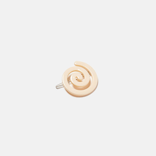 CHUNKS - Spiral Clip in Cream