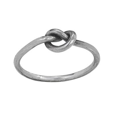 Tiger Mountain Jewelry - Pretzel Knot Sterling Silver Ring: 6