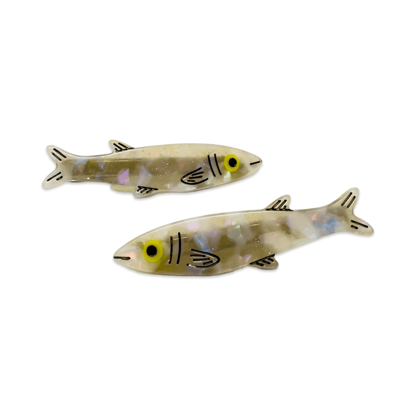 Jenny Lemons - Sardine Alligator Hair Clip Set