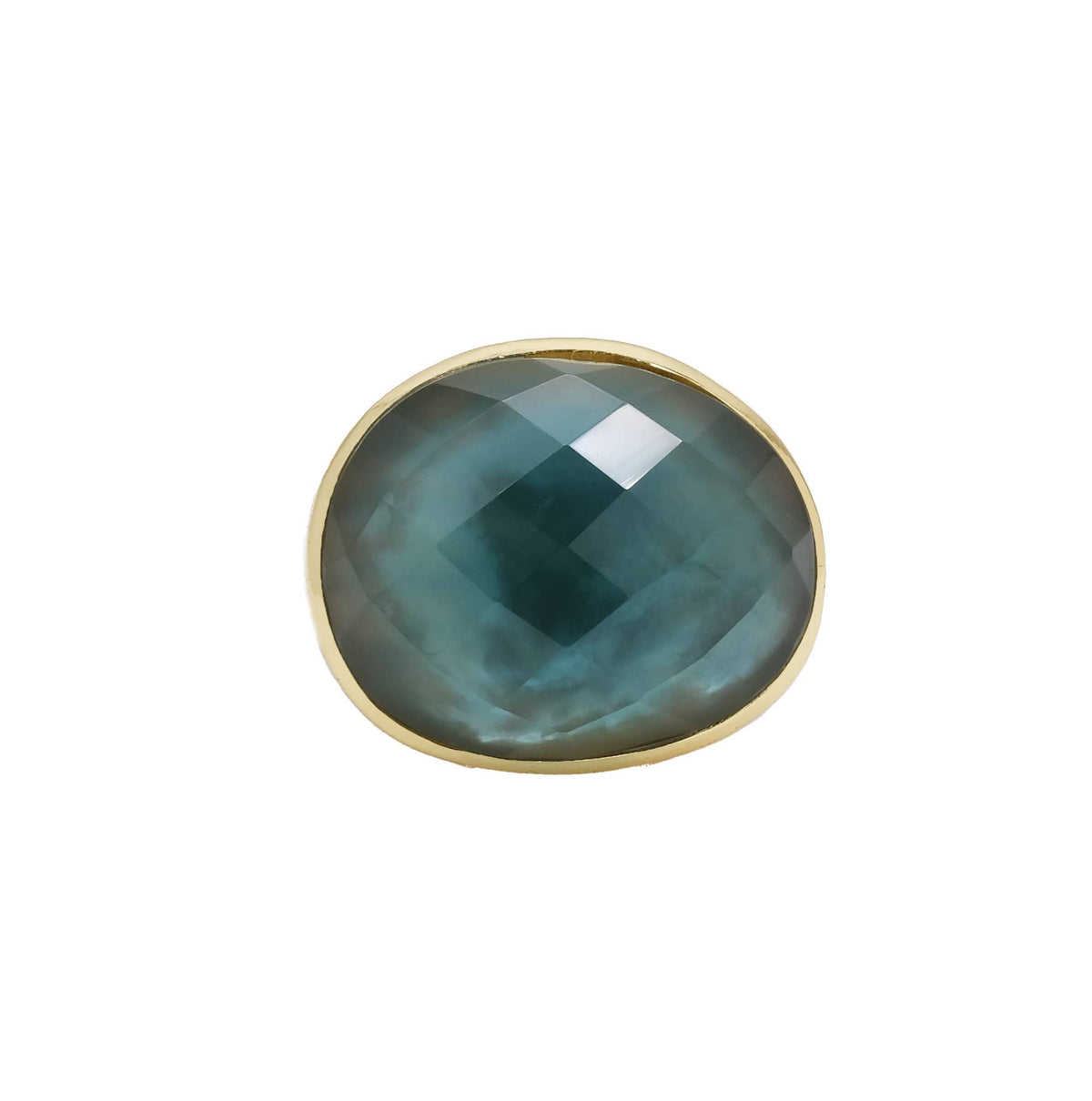 Marcia Moran - Haven Ring: Green Amethyst / 7