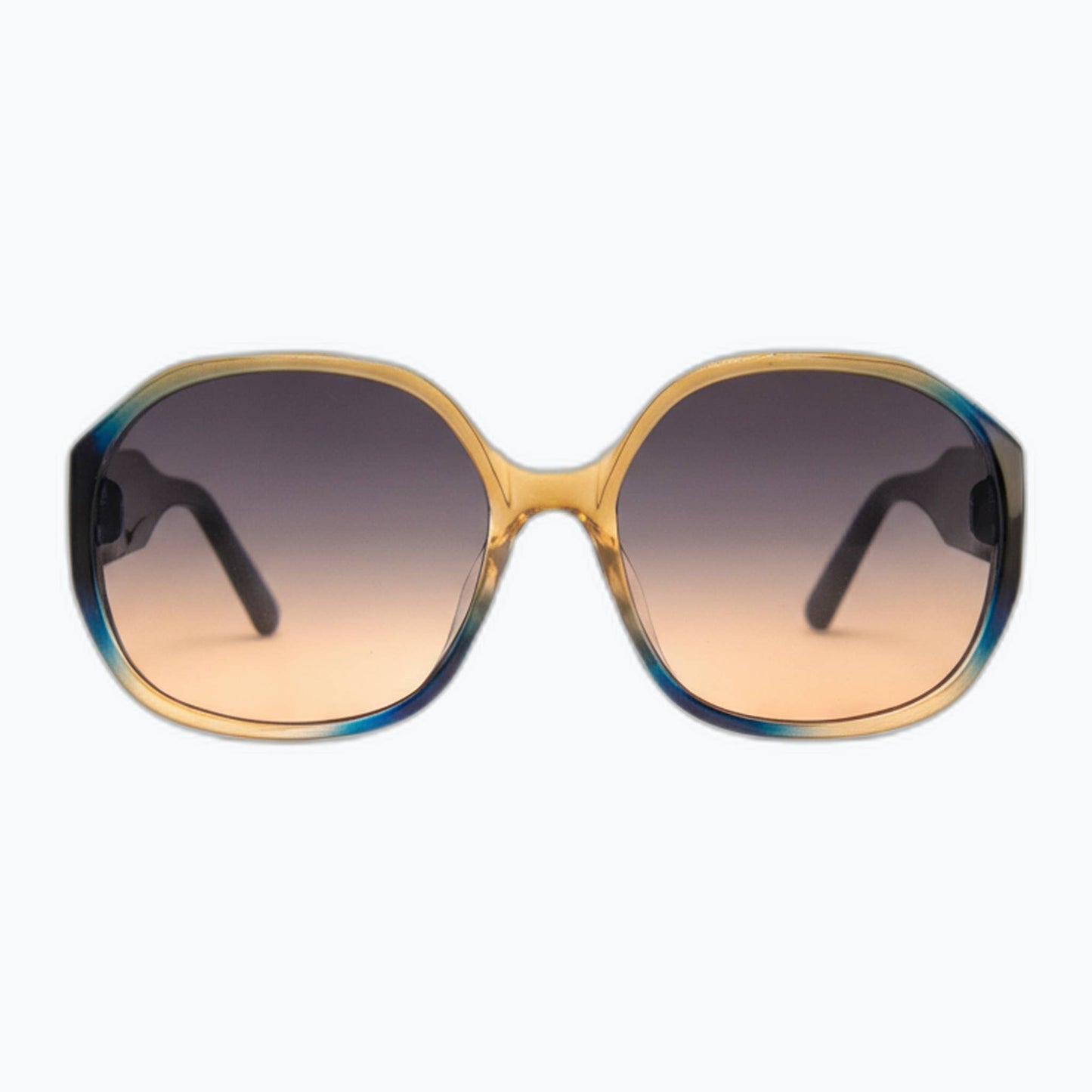 Jaxy Eyewear - Studio - Oversized Gradient Polarized Sunglasses for Women: Brown/Pink