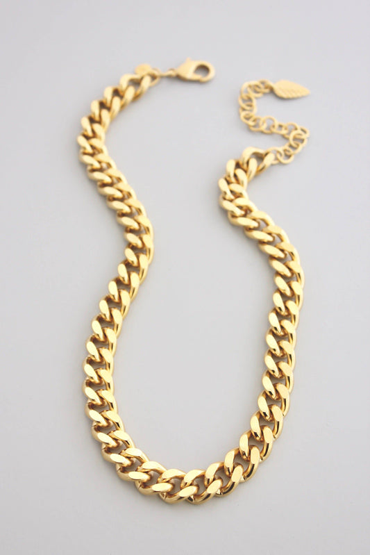 David Aubrey Jewelry - DOR415 Gold Chain Necklace