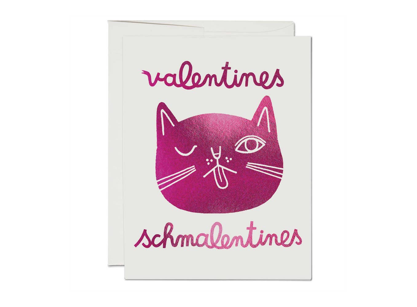 Valentines Schmalentines greeting card