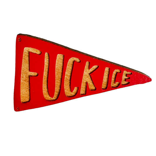 SnowMade - F*ck Ice Pins: Red
