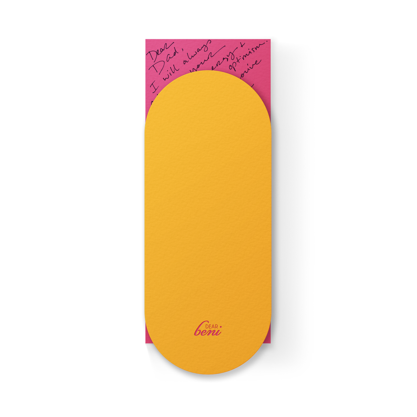 Dear Beni - Happy Bday #10 Slim Sleeve Card - Citrus