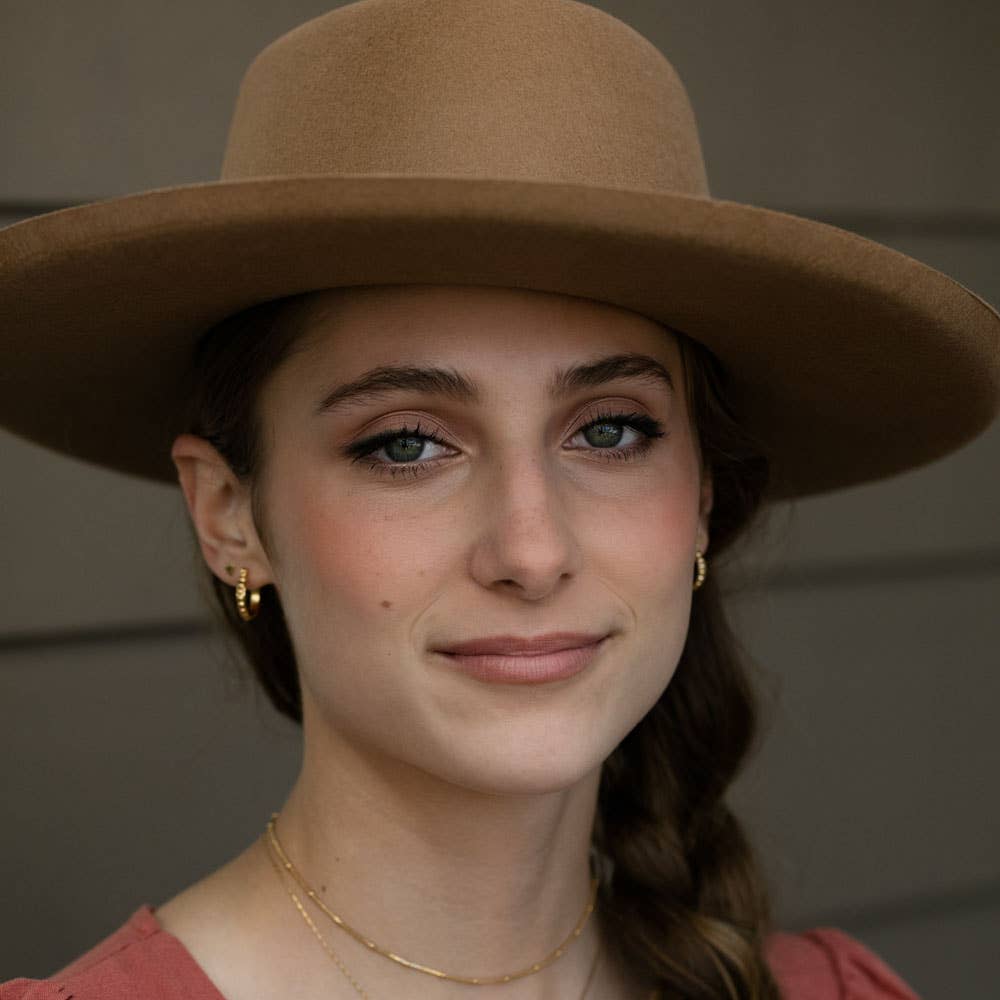 Small Vintage Beaded Hoops: Silver