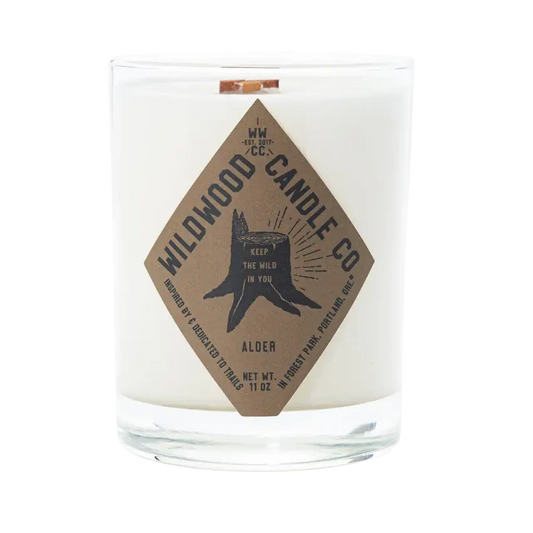 11 oz Alder Soy Candle - Palo Santo Sandalwood