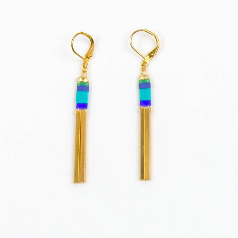 Altiplano - Miyuke Stick Earrings: Fiesta