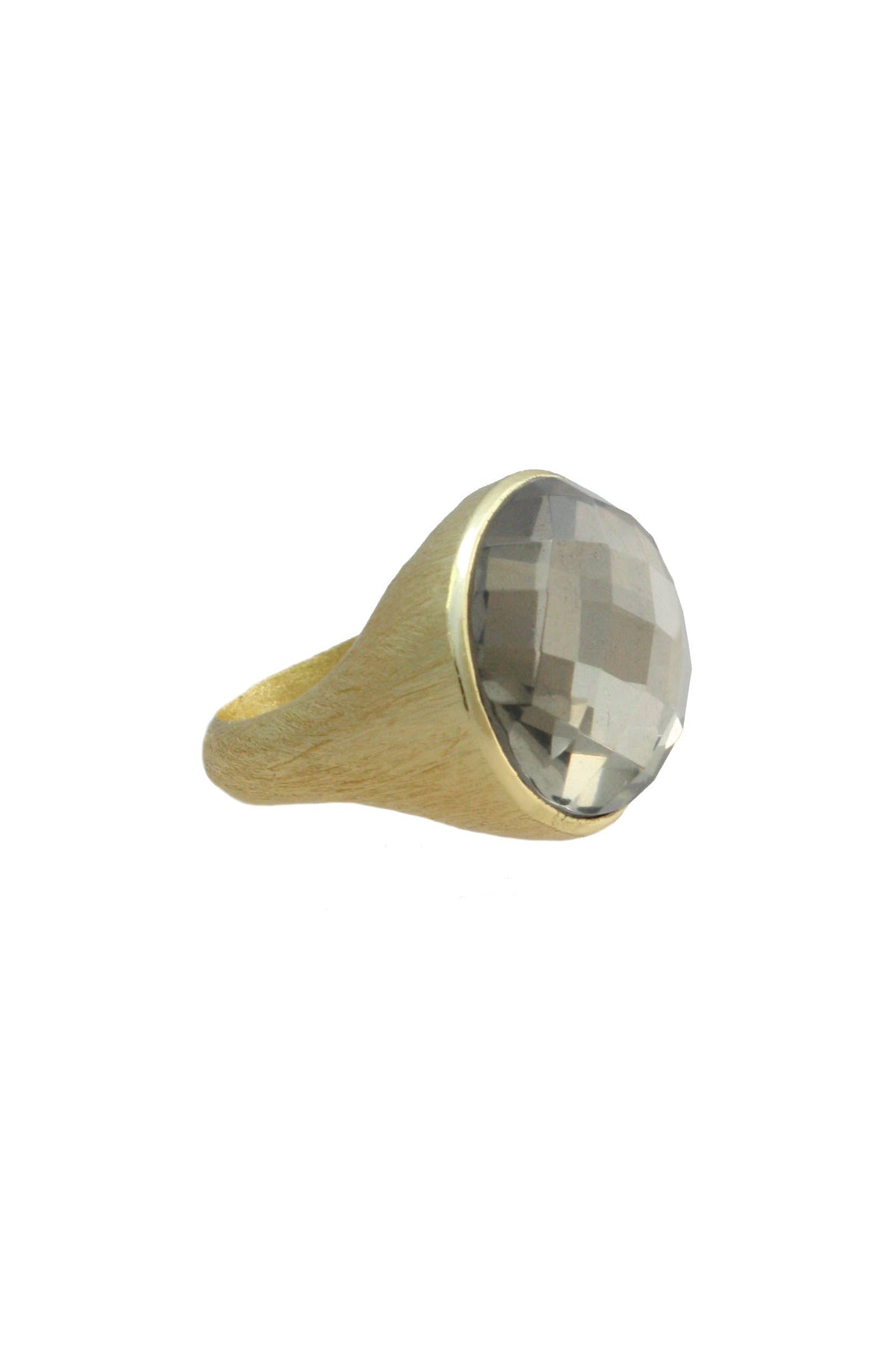 Marcia Moran - Haven Ring: Green Amethyst / 7
