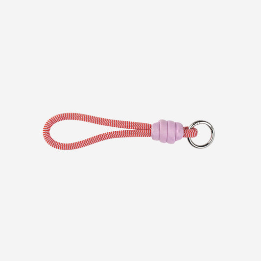 VERLOOP | knits - Colorblock Loop Keychain: Black