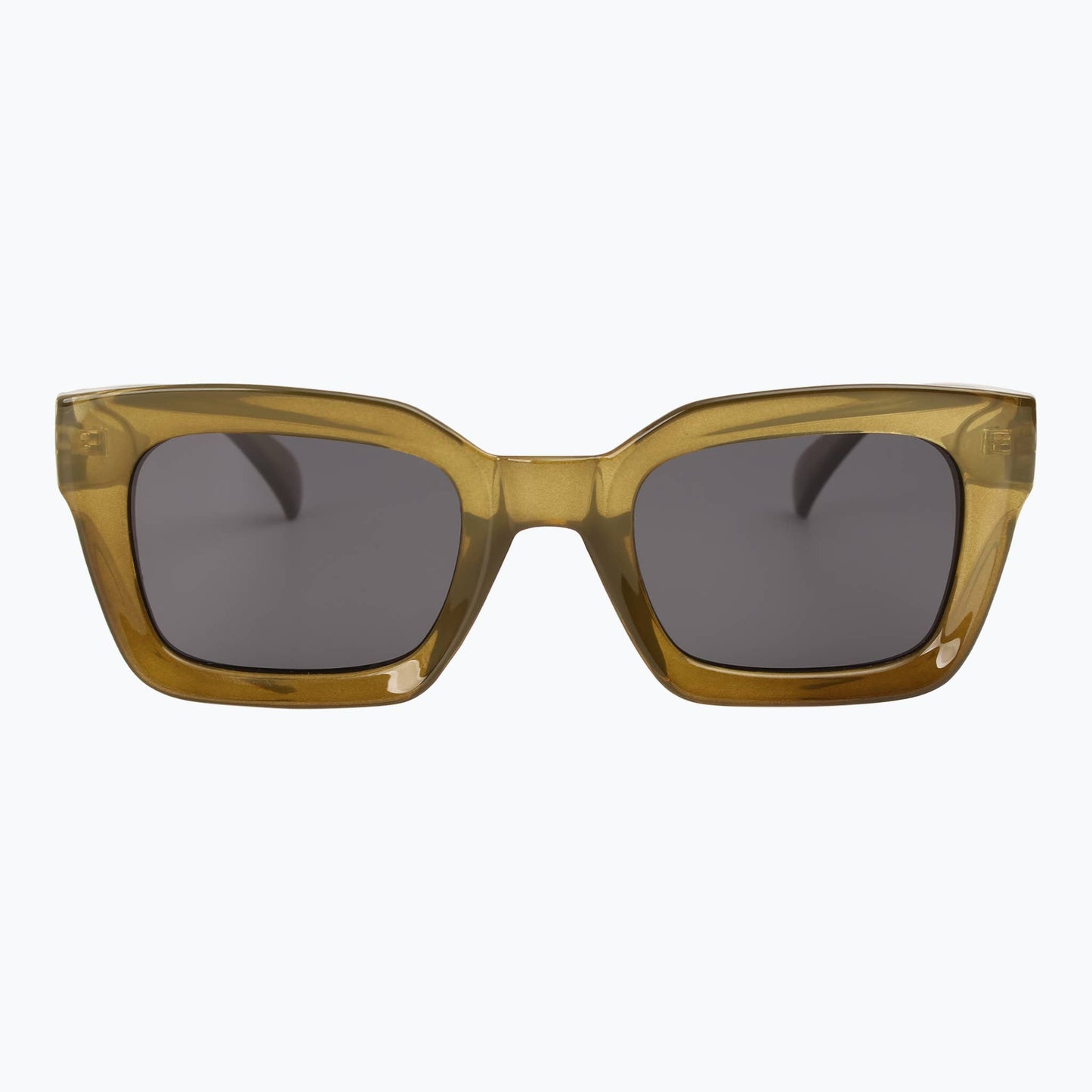 Jaxy Eyewear - Eclipse - Classic Polarized Square Sunglasses: Sand