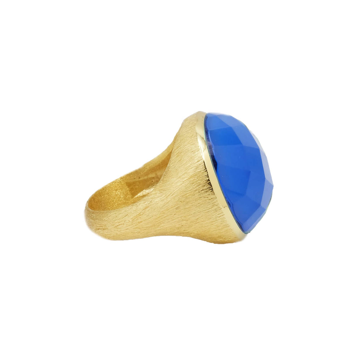 Marcia Moran - Haven Ring: Blue Saphire / 8