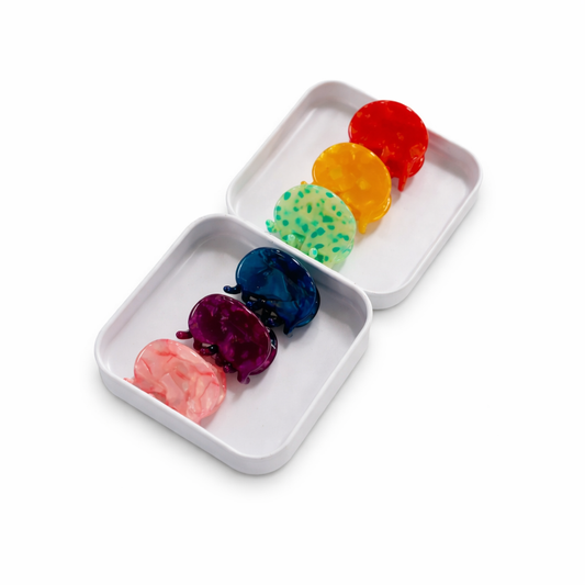 MackBecks - Jelly Bean Mini Hair Claw Set
