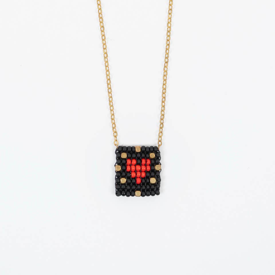 Altiplano -  Tag Necklace: Radiant Heart