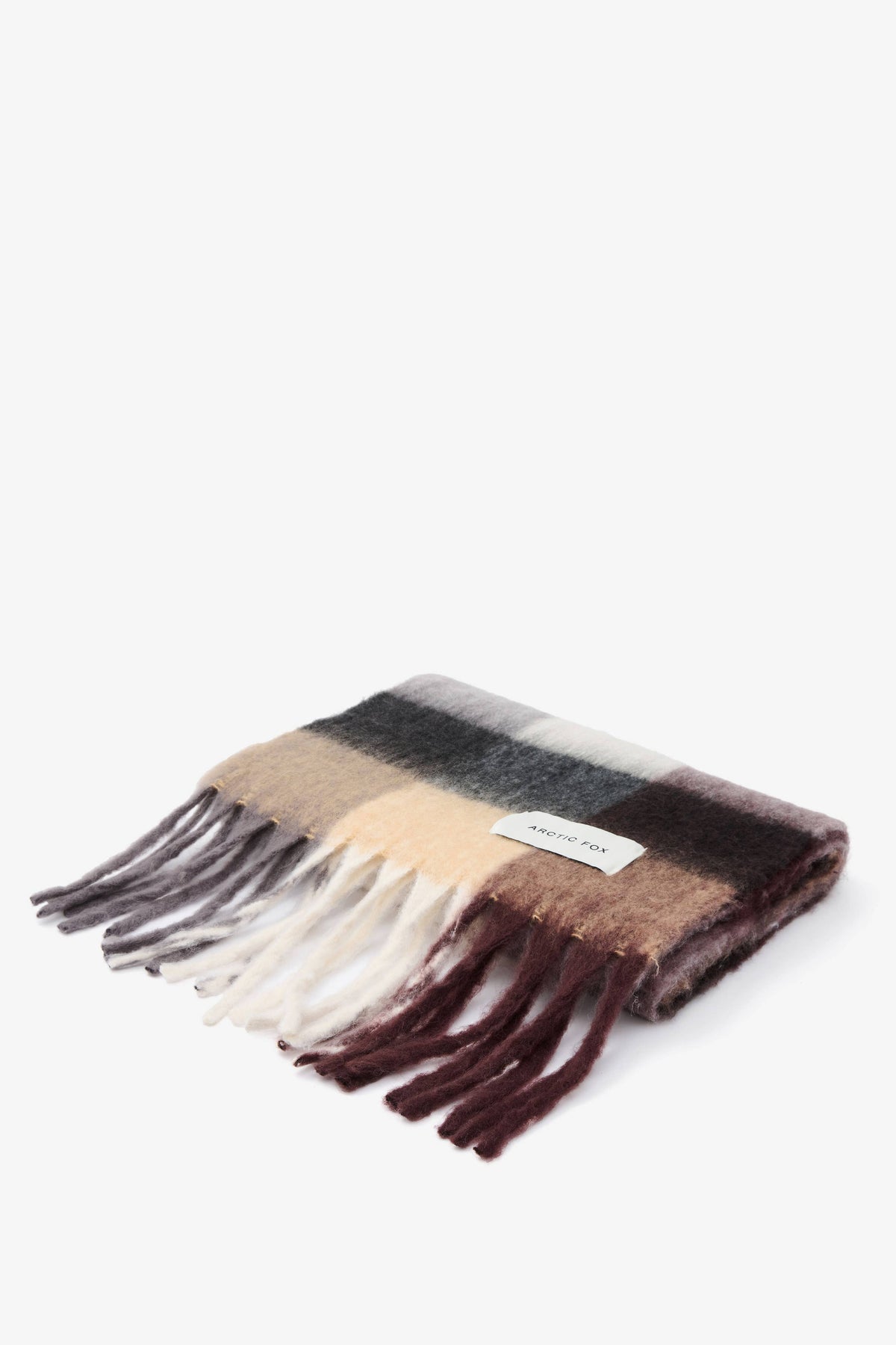 Arctic Fox & Co. - North America - The Reykjavik Scarf - 100% Recycled - Dark Berry - FW26