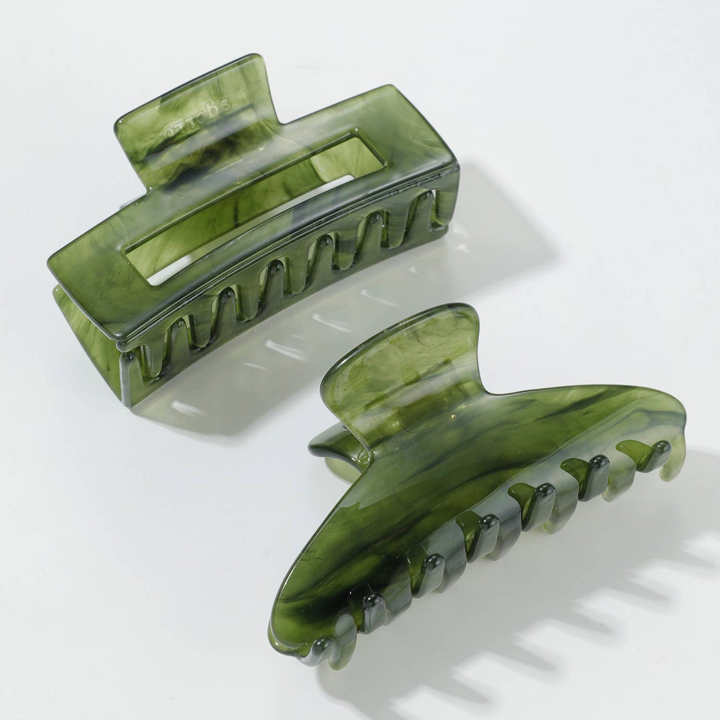 Adorro - Jade Green S/M - Assorted Claw Clips : Assorted