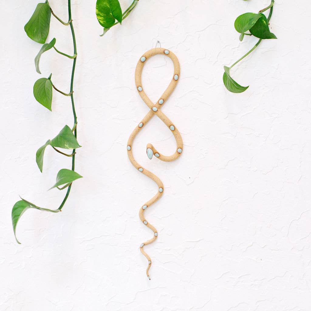 Carter & Rose - Ceramic Wall Snakes: Selma