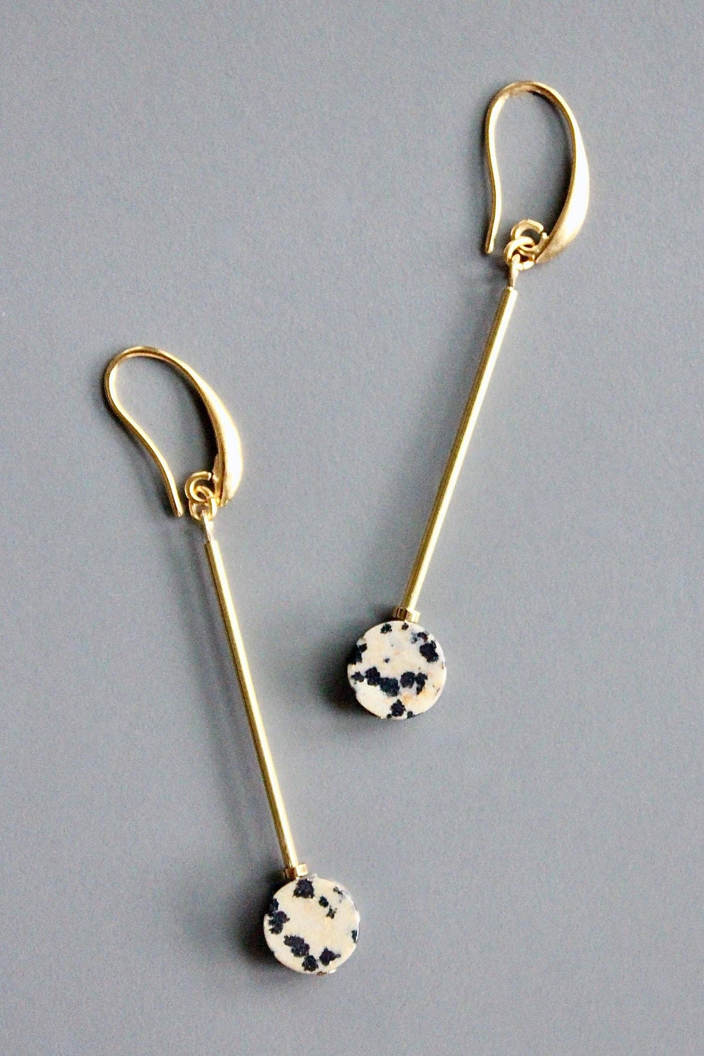 David Aubrey Jewelry - HYLE53 Dalmatian earrings