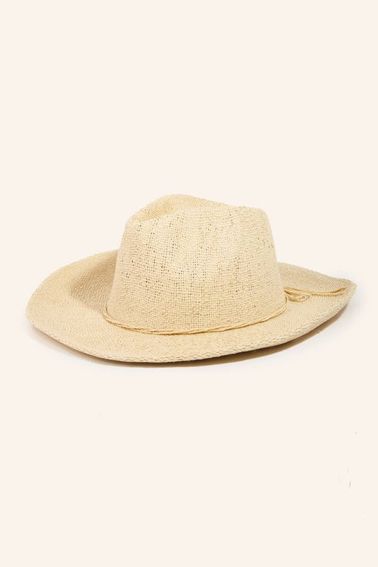 Straw Weave Sun Hat: RU