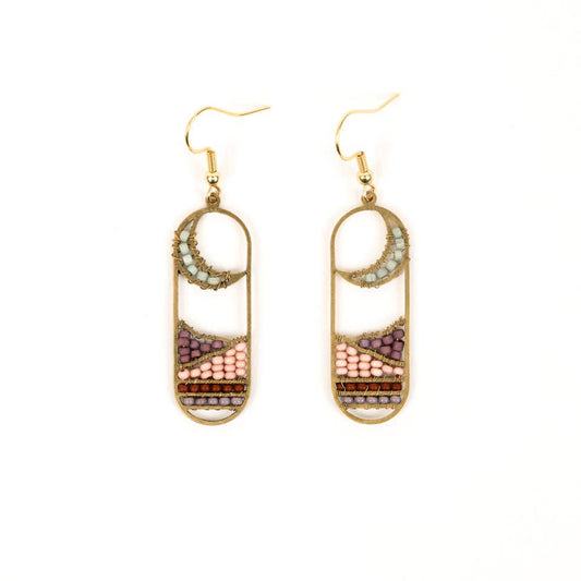 Altiplano - Moonview Earrings: Blush