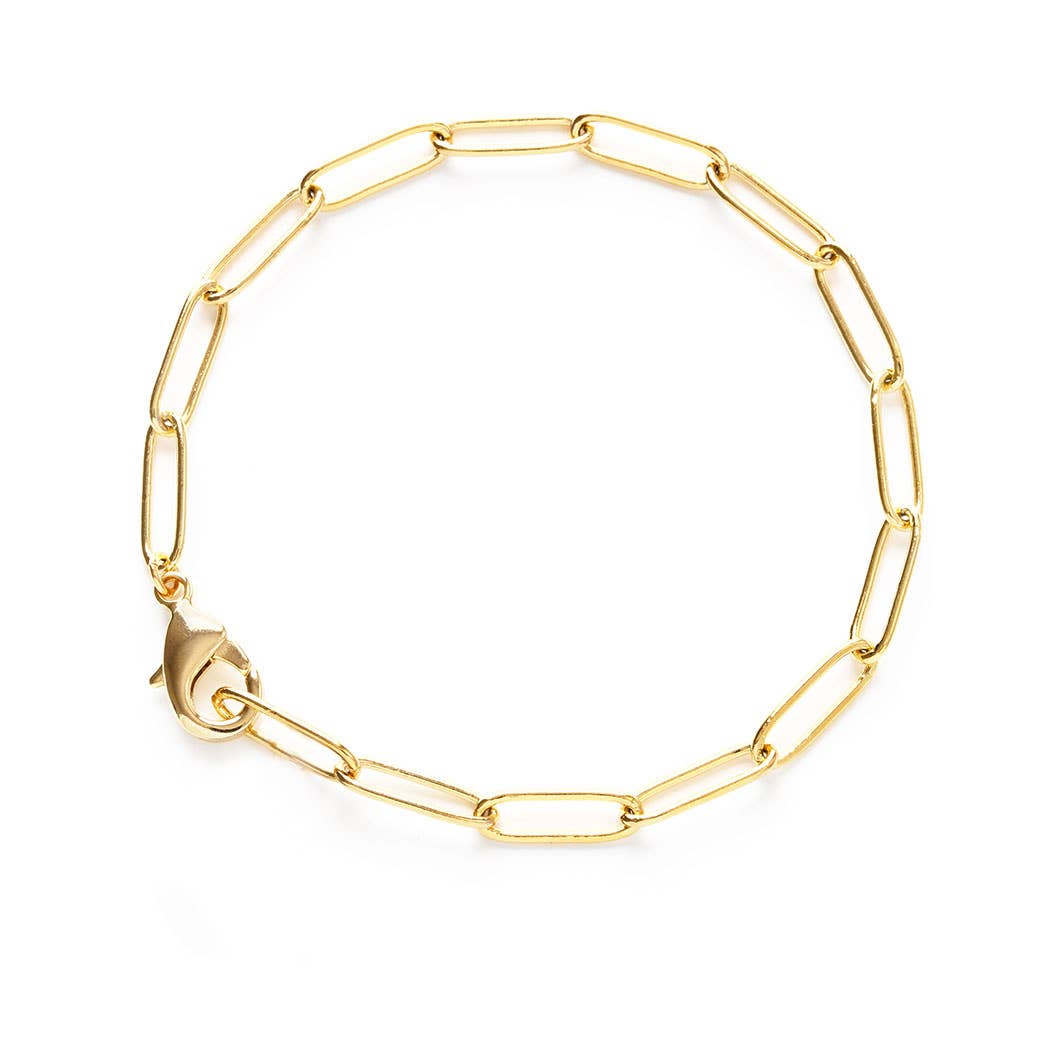 Amano Studio - Paperclip Chain Bracelet: Silver