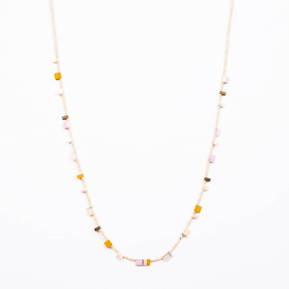 Altiplano - Tila Strand Necklace: Creamy