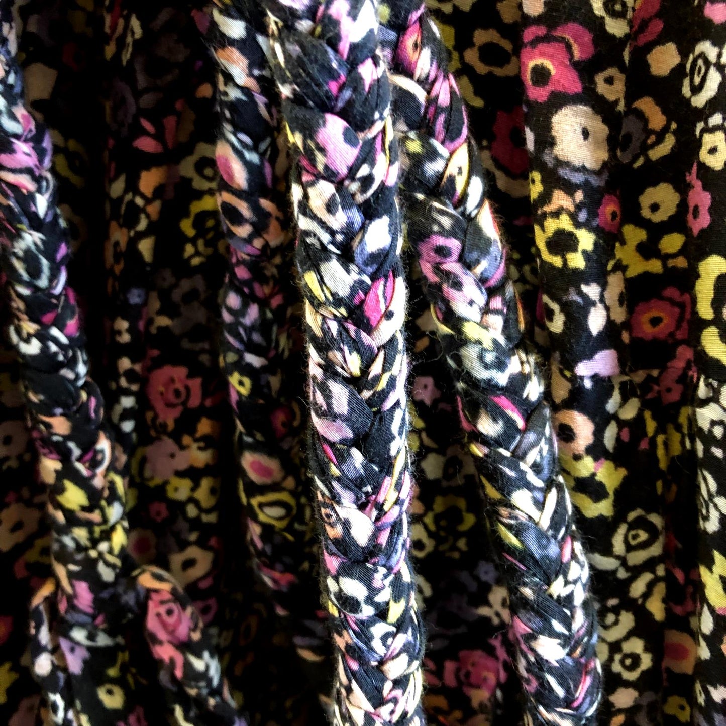 0 - Apiece Apart Multi Color Tiny Floral Print Sleeveless Wrap Maxi Dress 1104CB