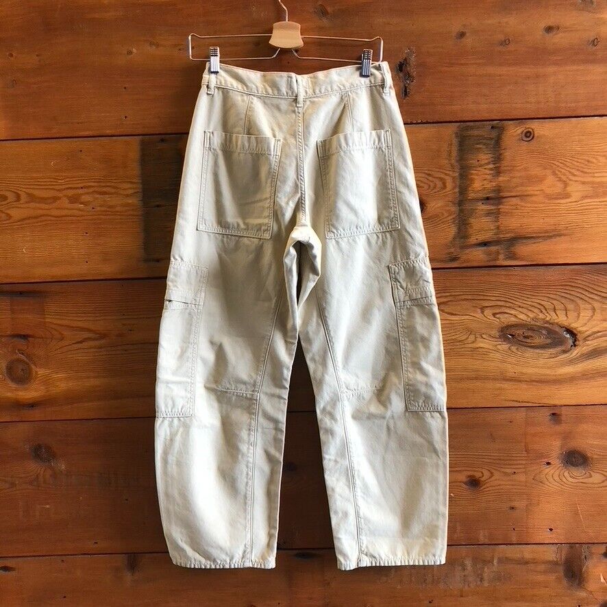 26 - Citizens of Humanity Sand Khaki Barrel Leg Marcelle Cargo Pants EUC 0507KL