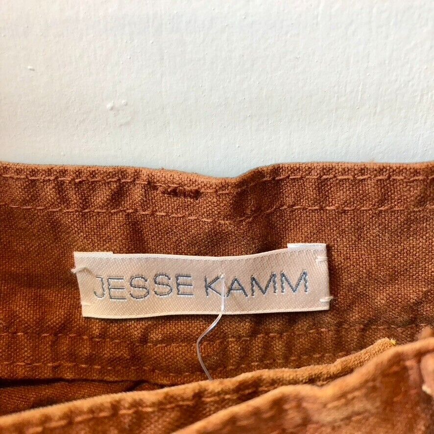 2 / XS - Jesse Kamm Brown NEW $395 Straight Leg Carpenter Handy Pants 0312IG