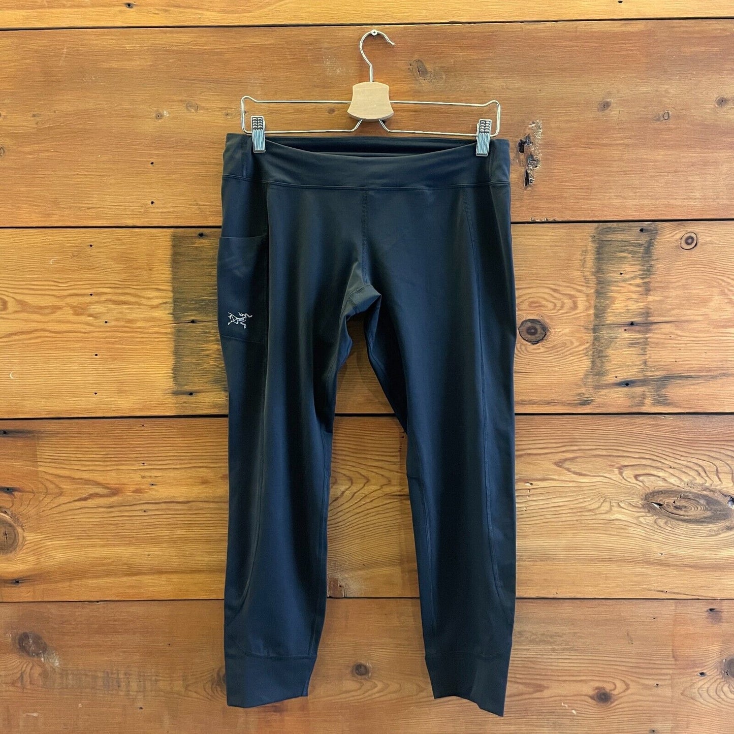 L - Arcteryx Black NEW $85 Sunara Tight Pants Womens Leggings 0817AS