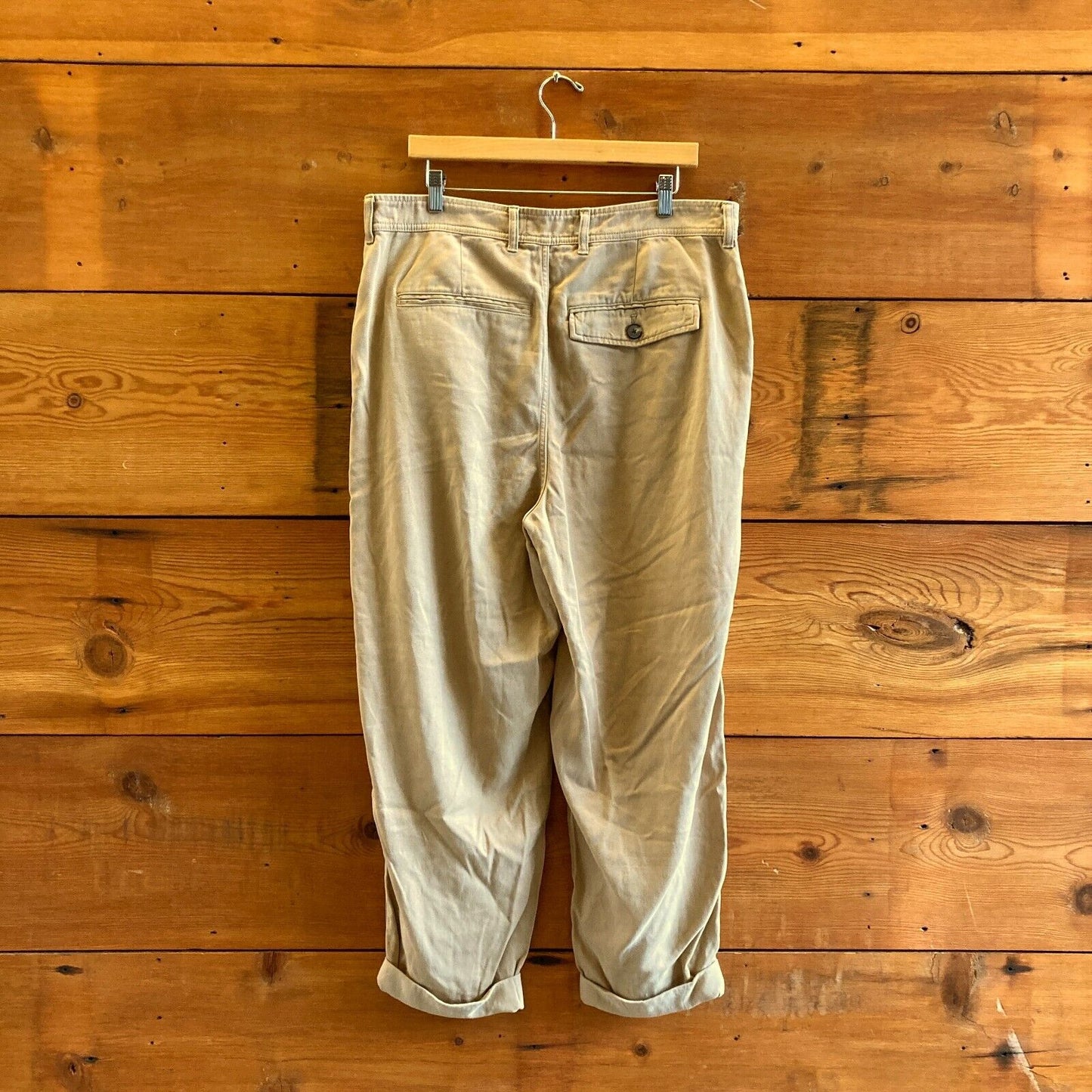 14 - Everlane Dark Khaki Tan Relaxed Chino Buttersoft Trouser Pants NEW 1117KW