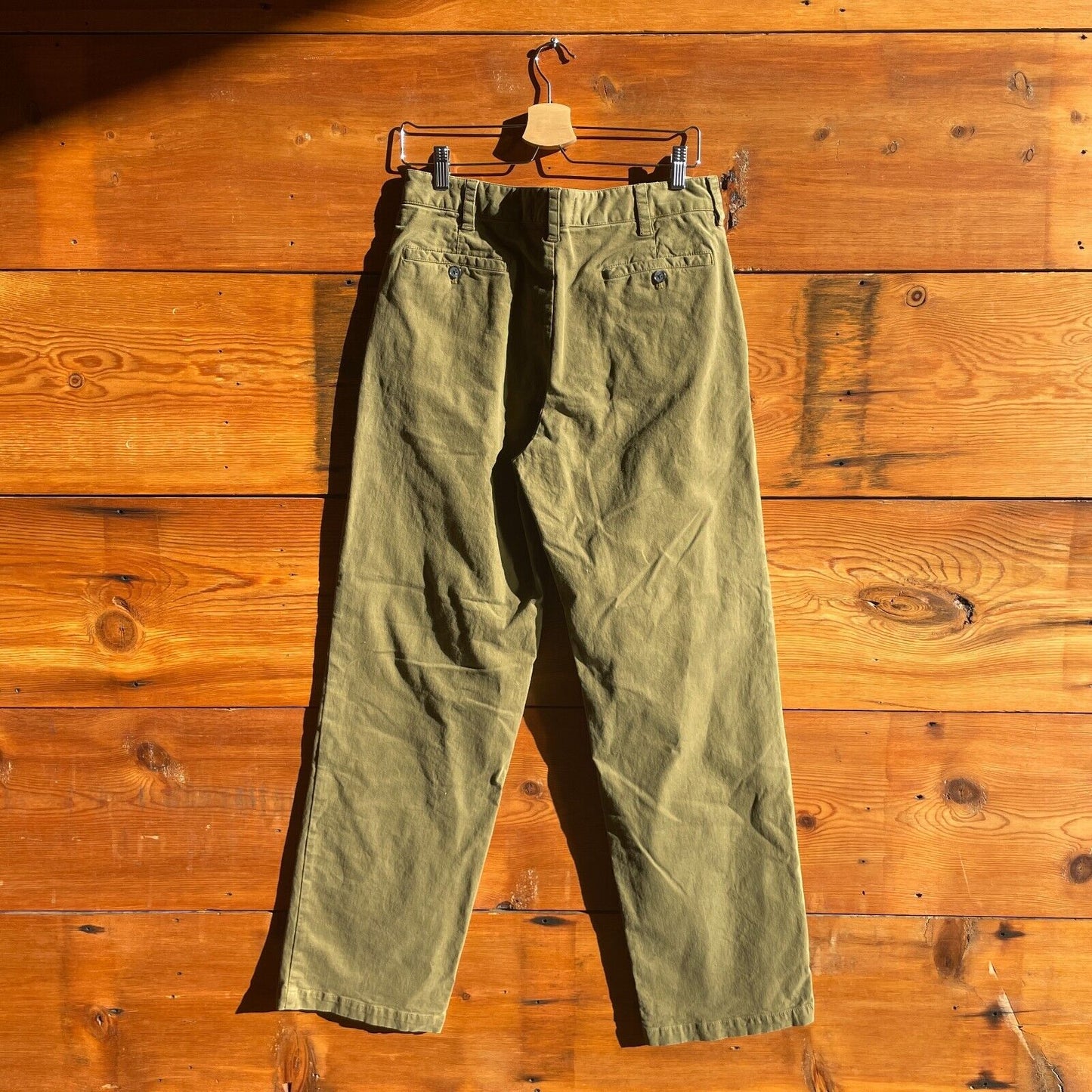 6 - Nili Lotan $395 Olive Green Eliot Relaxed Chino Boy Pants NEW 4427SC