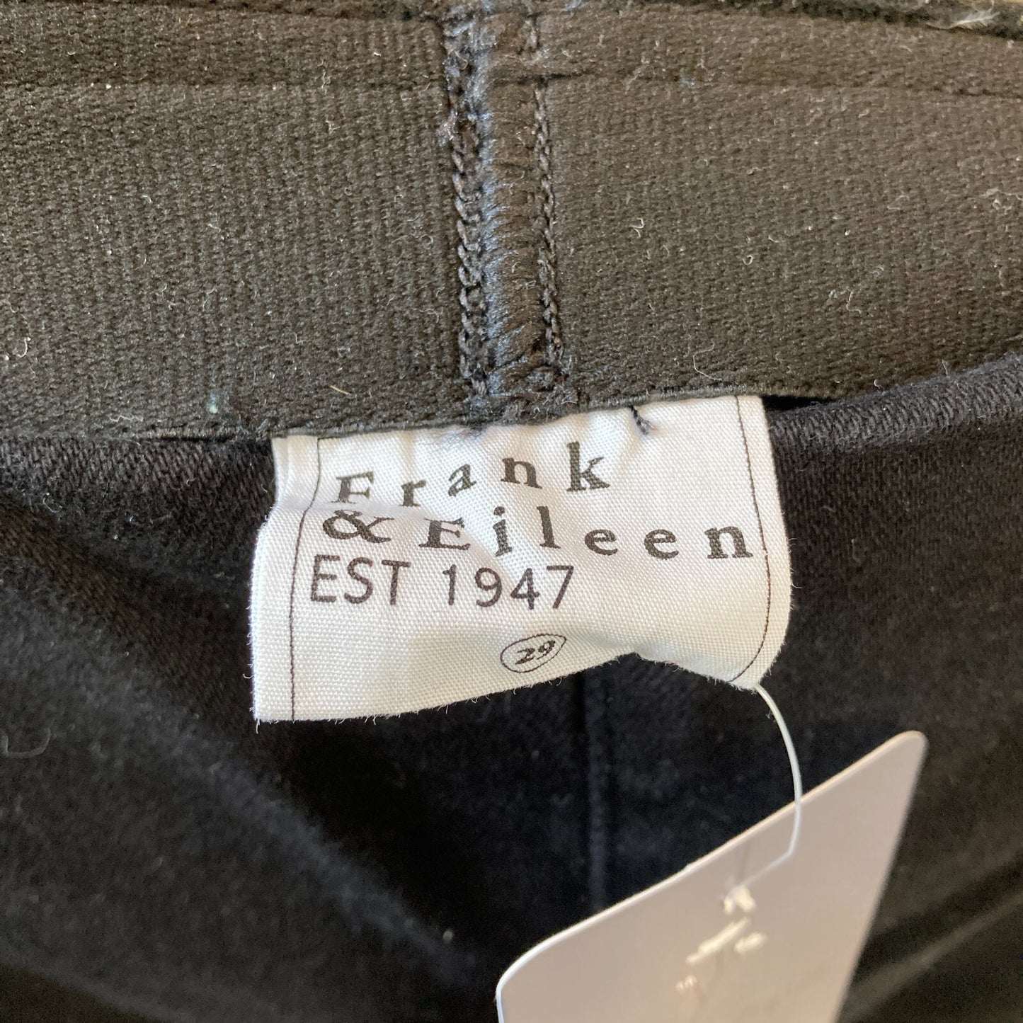 29 - Frank & Eileen Black Pull-On Stretch Fit Killian Illusion Jeans 4427SC