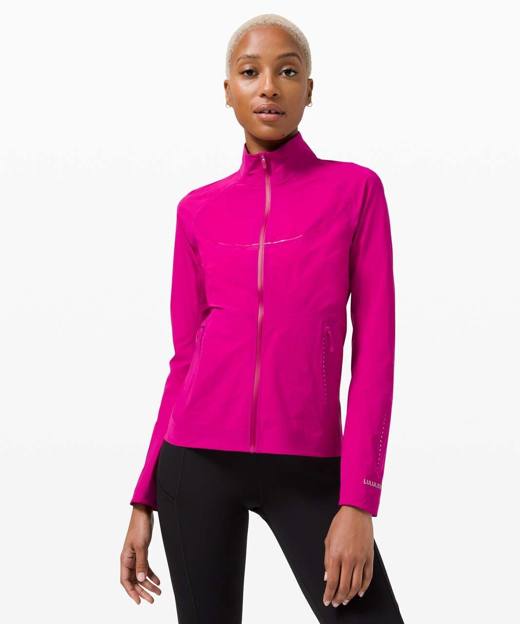 4 - Lululemon $198 Ripened Raspberry Fst & Free Light Windbreaker Jacket 0703SC
