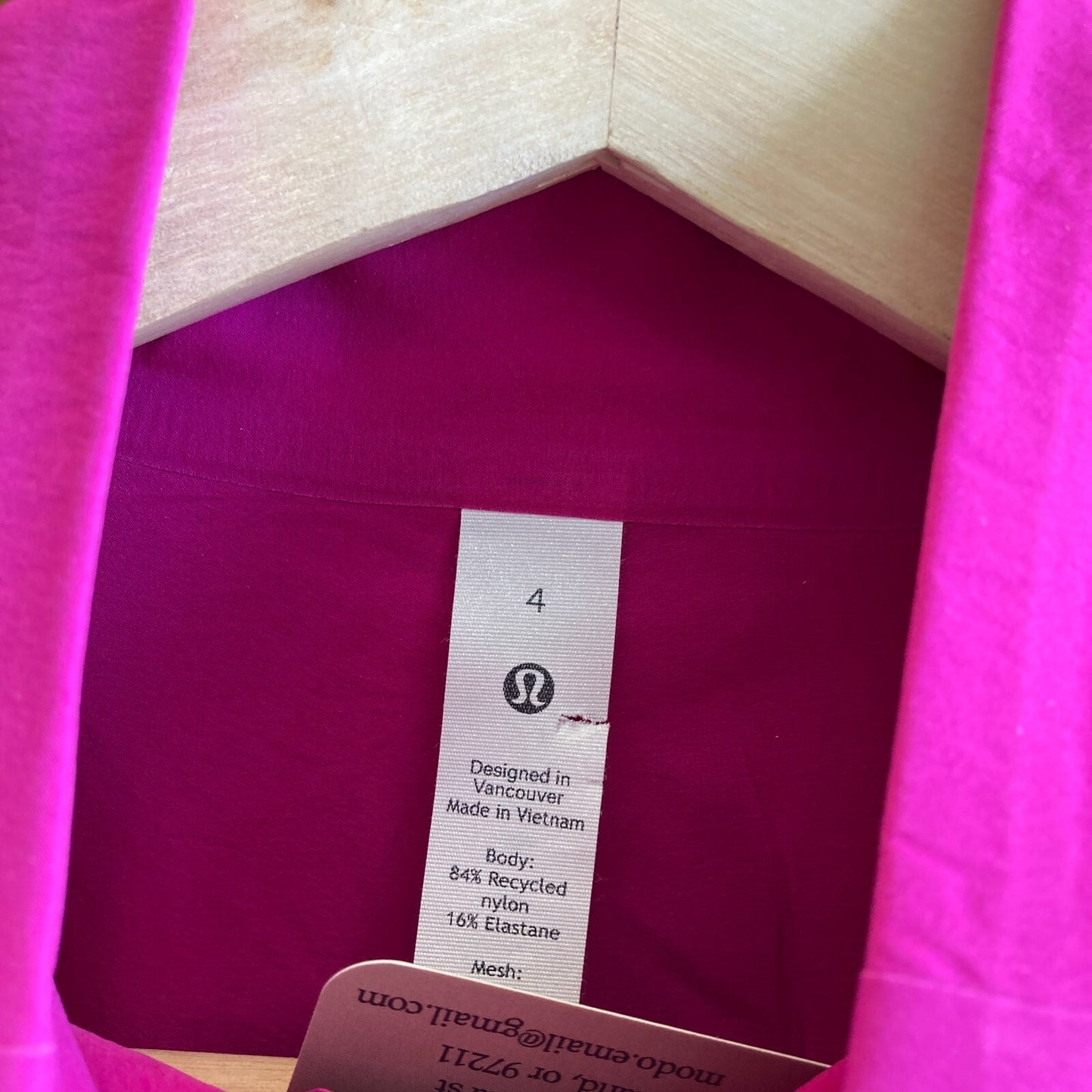 4 - Lululemon $198 Ripened Raspberry Fst & Free Light Windbreaker Jacket 0703SC