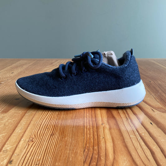 7 - AllBirds NEW Navy Blue Wool Runners Sneakers Womens Shoes 0806JH