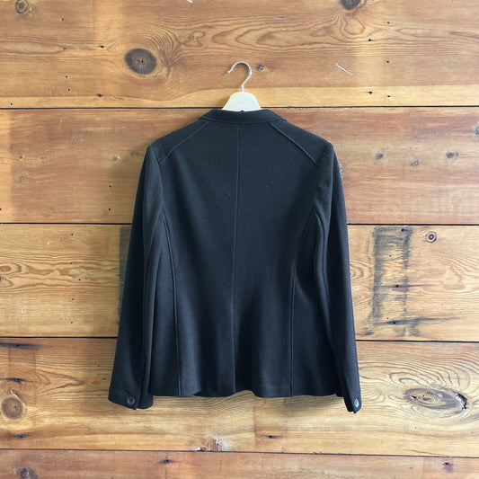 8 - Rag & Bone Black 100% Wool Single Button Blazer Jacket 0505DM