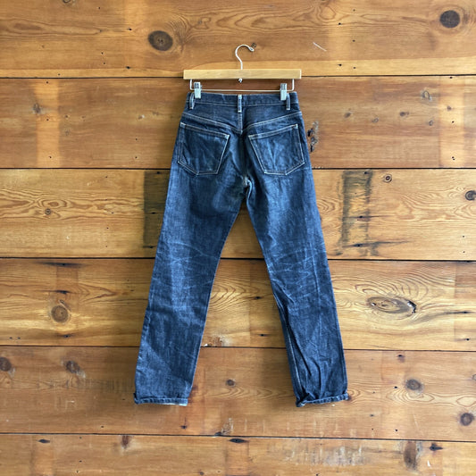 25 - A.P.C. Dark Wash Rigid Straight Leg Womens Jeans 1007KW