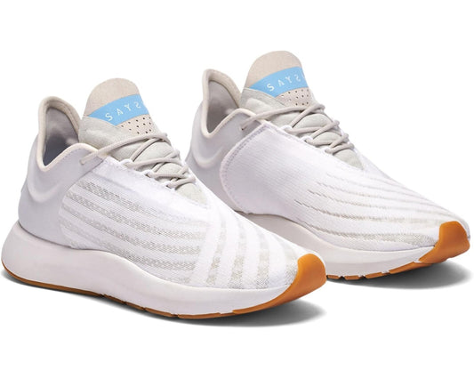 8 - Saysh One $150 White Core Sneakers Womens Shoes 0608BM