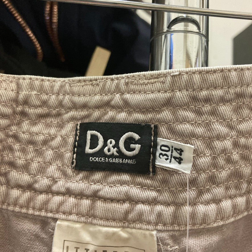 30 - Dolce & Gabbana Gray Autumn/Winter 2003 Backpacker Cargo Pants 1003SG