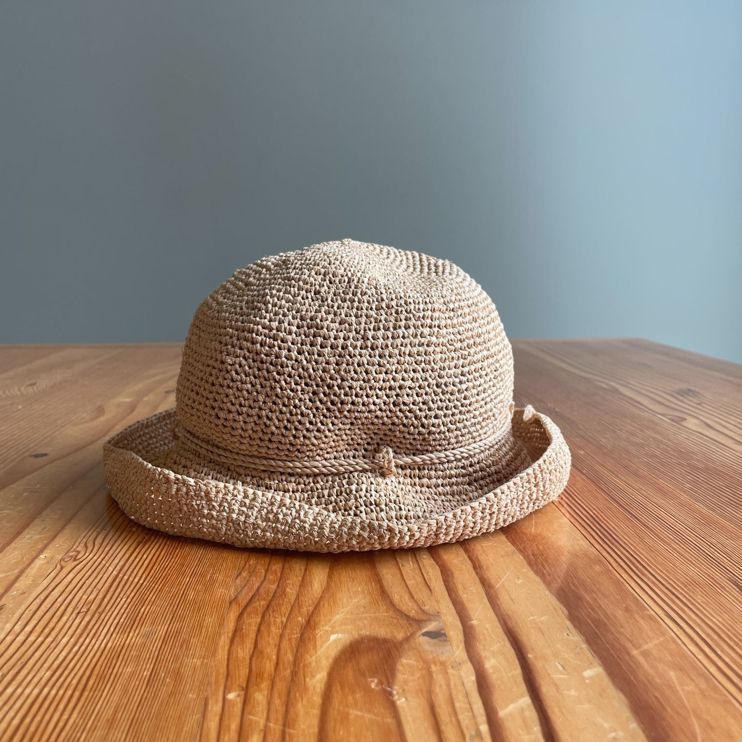 Helen Kaminski Provence 12 100% Raffia Woven Rollable Packable Hat 0510AY