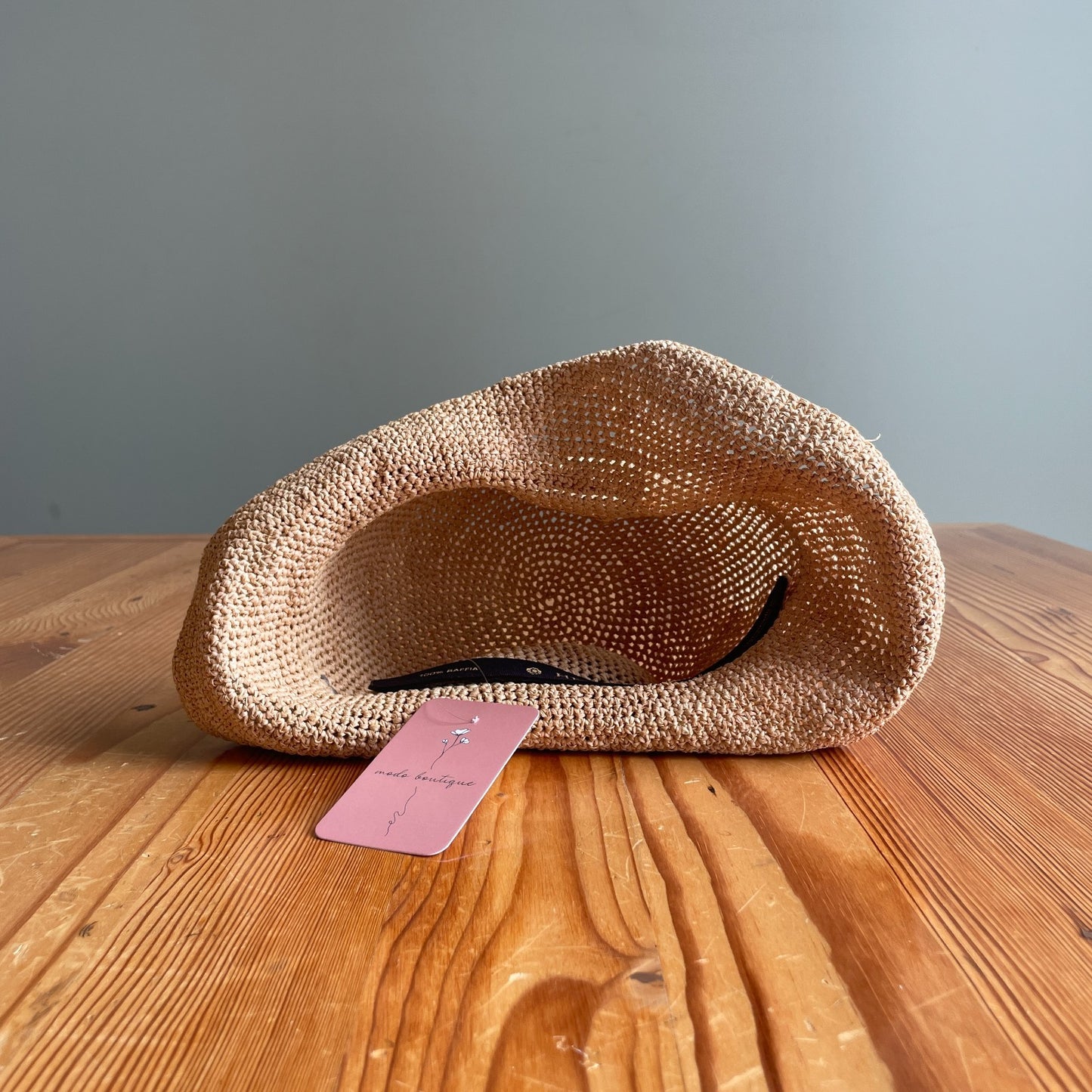 Helen Kaminski Provence 12 100% Raffia Woven Rollable Packable Hat 0510AY