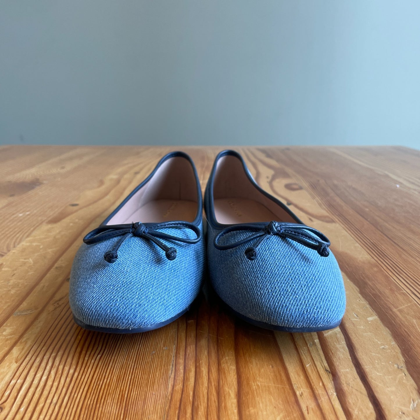 10 - Cole Haan $160 Denim Yara Soft Ballet Flats Shoes NEW w/ Box 0302EB